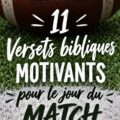 Image inspirante d'une femme en tenue de sport méditant avec des versets bibliques en arrière-plan.