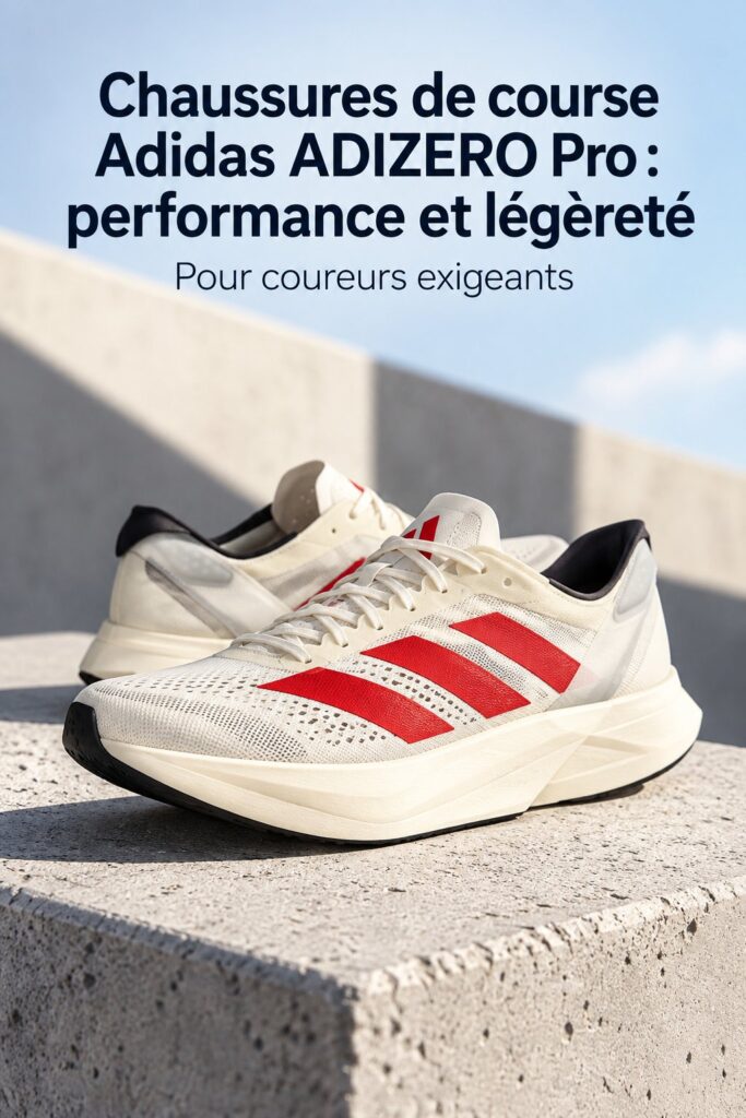 Chaussures de course Adidas ADIZERO Pro, légères et performantes pour le running féminin