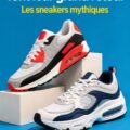 Paire de Air Max colorées sur un fond urbain, symbolisant le confort et le style actif.