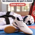 Chaussures de sport adaptées au Taekwondo, idéales pour un entraînement de qualité.