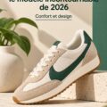 Sneaker Nike Pacific en premier plan, mettant en avant son design élégant et moderne.